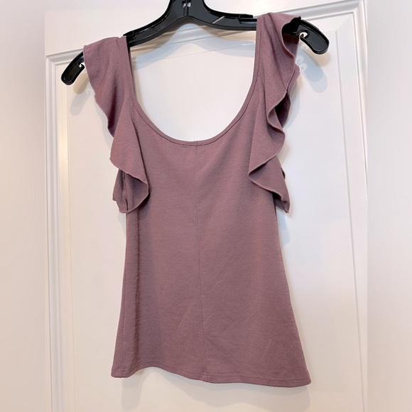 Free people intimately tank with ruffle sleeves - Picture 2 of 2